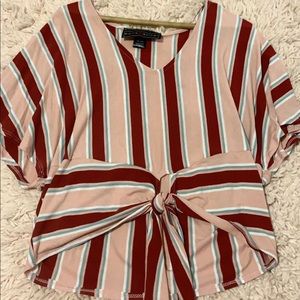 colorful striped tshirt